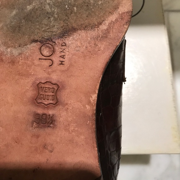 Joan and David brown shoes size 8-1/2 - Picture 5 of 7