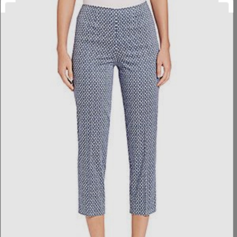 Geometric Cropped Pant