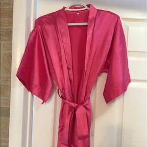 Sexy. Silk robe