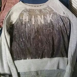 sequence pink sweater💟