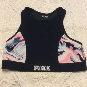 🌊Reversible High neck PINK sports bra🌊
