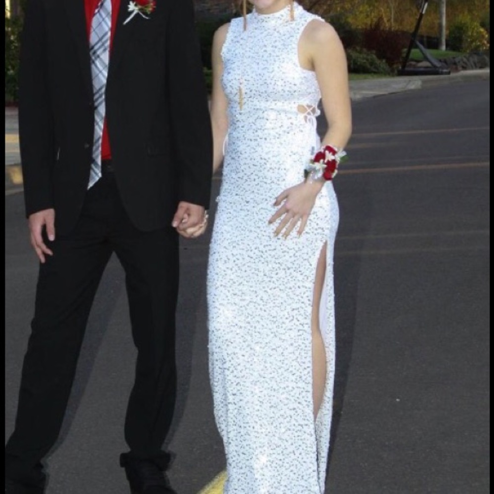 Sequin prom dress