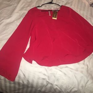 Never worn red blouse from Francesca's