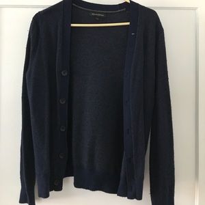 Banana Republic/ navy blue cardigan/ M
