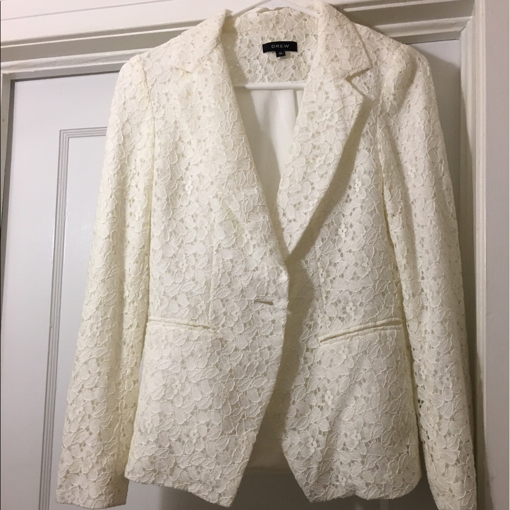 Lace blazer