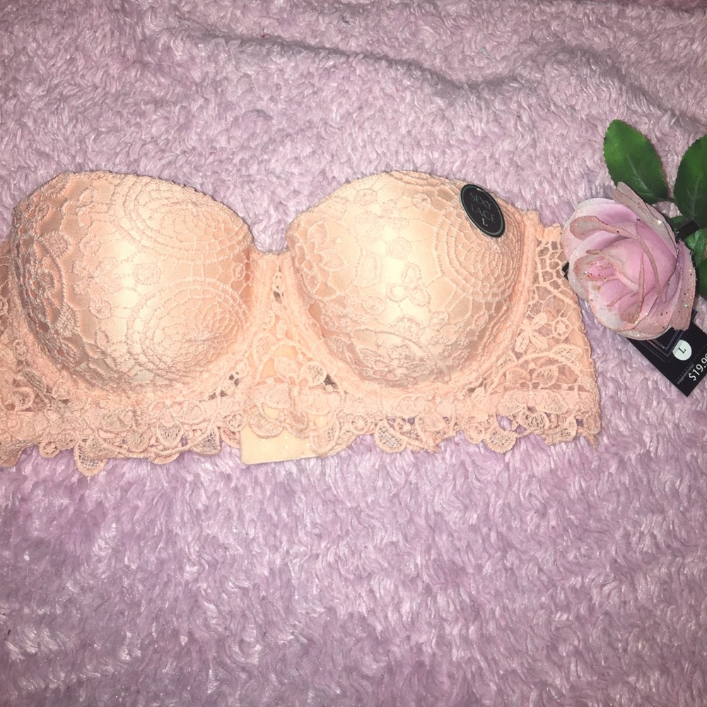 Plus up bra/bralette nice wide back and soft lace