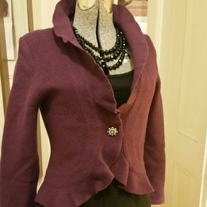 Artsy Wool Blazer (on clearance!)