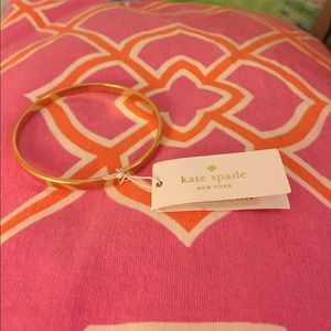 Kate Spade gold bangle