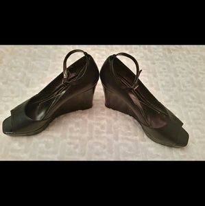 Brand New Enzo Angiolini Peep Toe Wedges