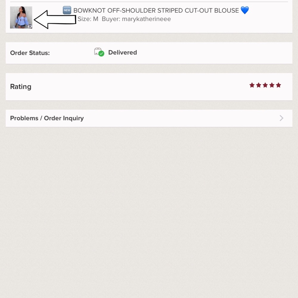 Last 1! Off The Shoulder Stripe Ruffle Top - Picture 2 of 8