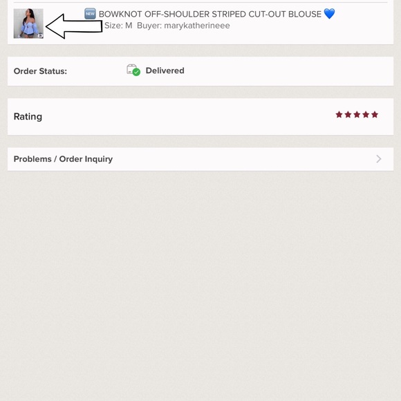 Last 1! Off The Shoulder Stripe Ruffle Top - Picture 2 of 8