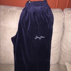 sean jean velour sweatsuit