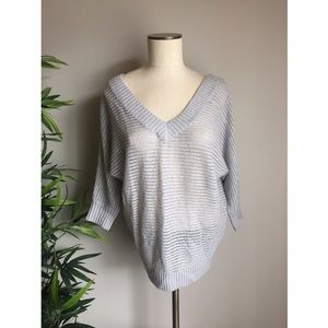 EXPRESS - Grey and Silver Sweater - Size S