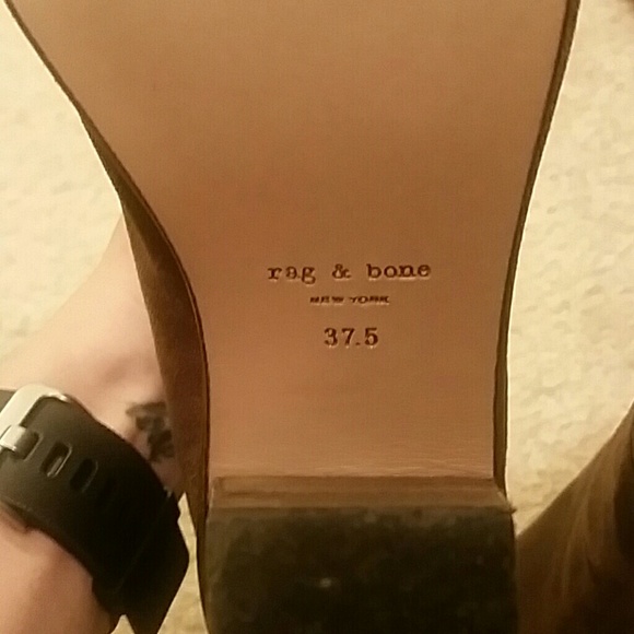 X SOLD X EUC RAG & BONE 'Ryland' Booties 37.5 - Picture 5 of 5