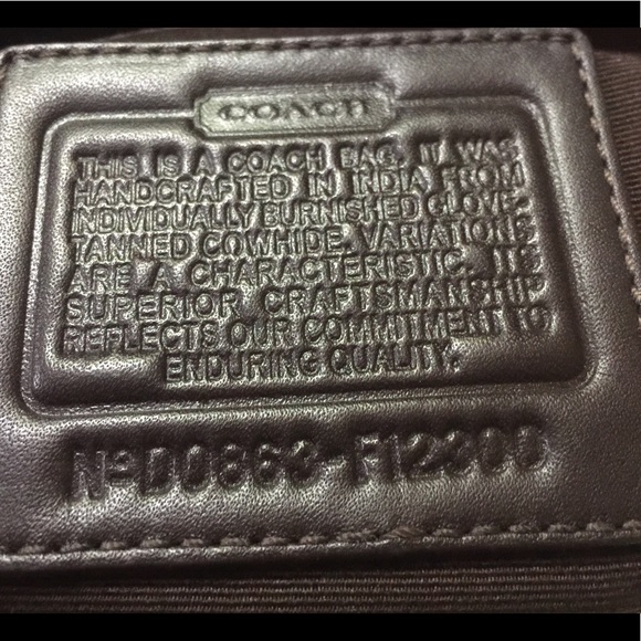 COACH | Soho Tan Leather Small Flap Authentic - Picture 2 of 6