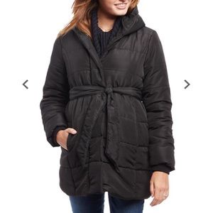 Motherhood Maternity Quilted Puffer Coat