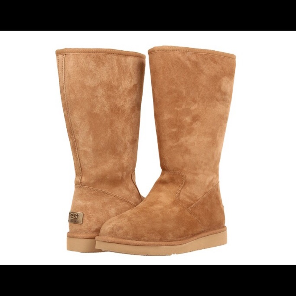 Zip up ugg boots