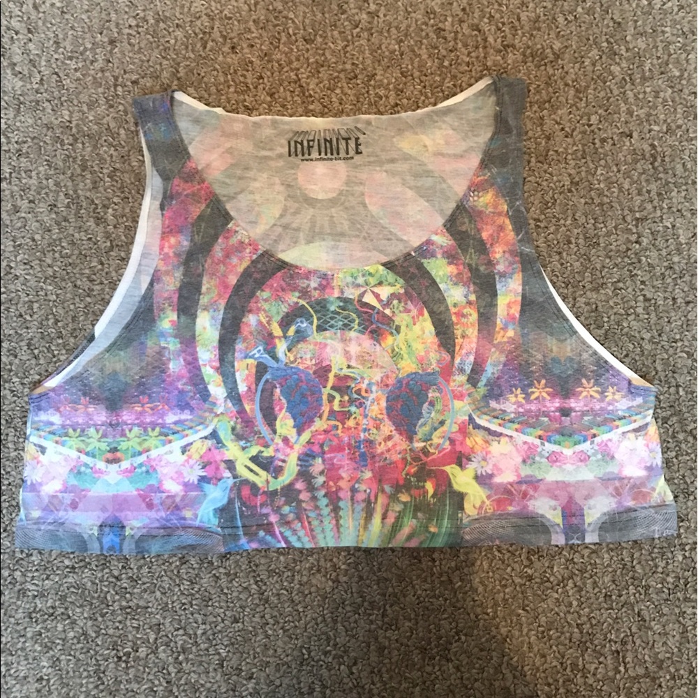 Bassnectar crop top