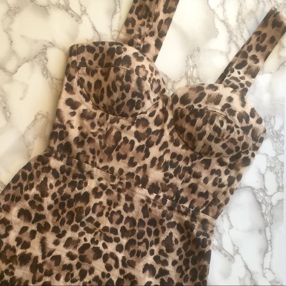 Cheetah Print Dress