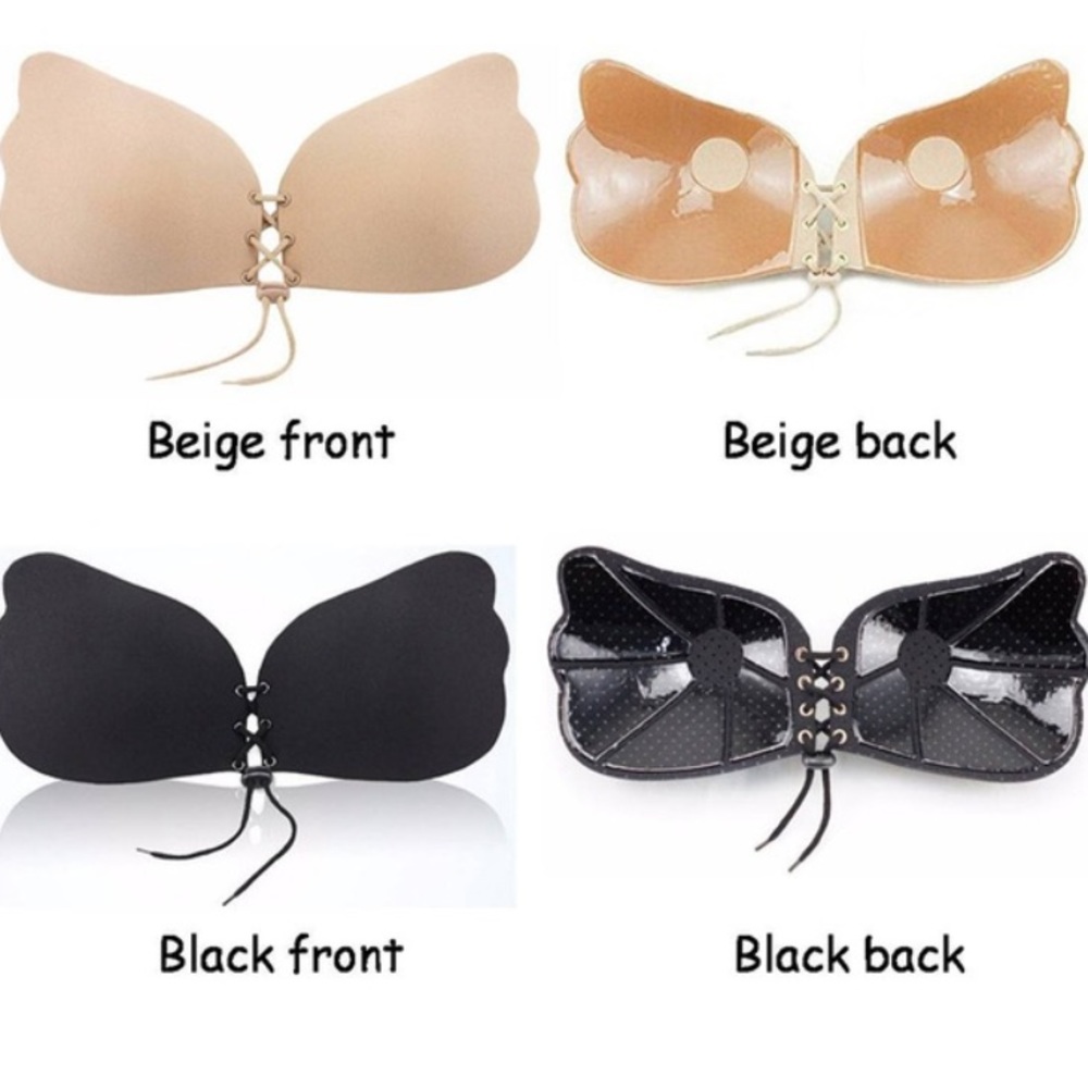 🚨NUDE🚨 Breast Lift Silicone Push Up Bra - Picture 5 of 7