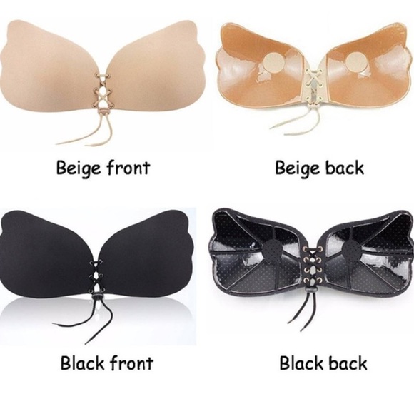 🚨NUDE🚨 Breast Lift Silicone Push Up Bra - Picture 5 of 7