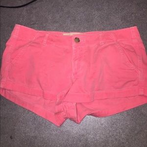 pink hollister shorts