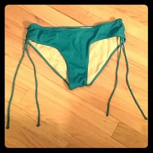 delia's Bright Blue Swim Bottoms