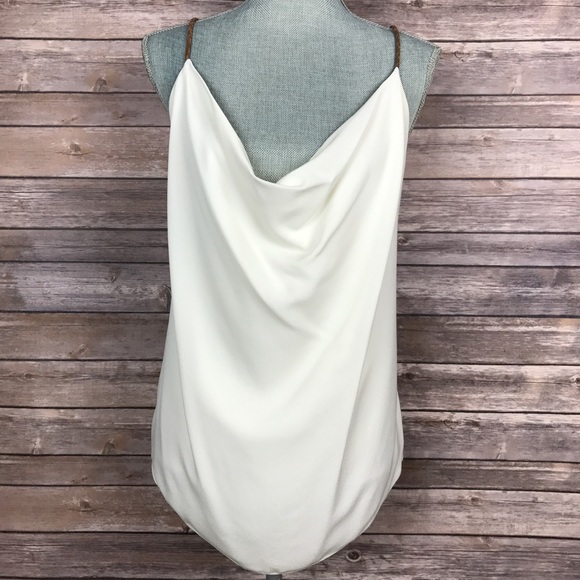 Yigal Azrouel Tops - {Yigal Azrouel} Color Block Braided Strap Blouse