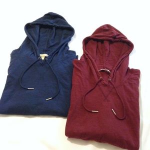 🎀 BANANA REPUBLIC LIGHTWEIGHT HOODIE PULLOVER SET
