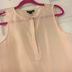 Authentic silk J.Crew shell tank - like new!