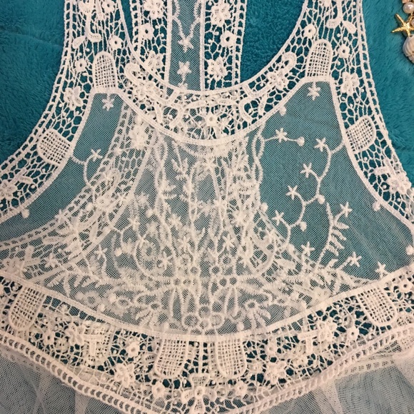 Sexy Beyoncé's 🆕 Angels Lace ✨Bikini Cover up✨ - Picture 6 of 8