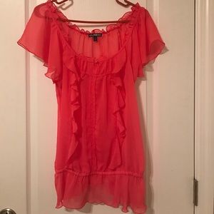 Express sheer blouse