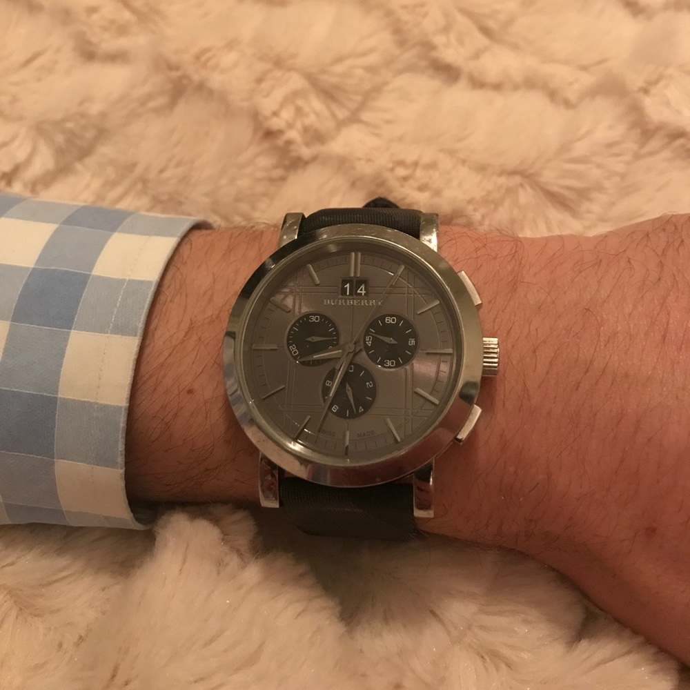 Men's BU1756 Burberry Watch