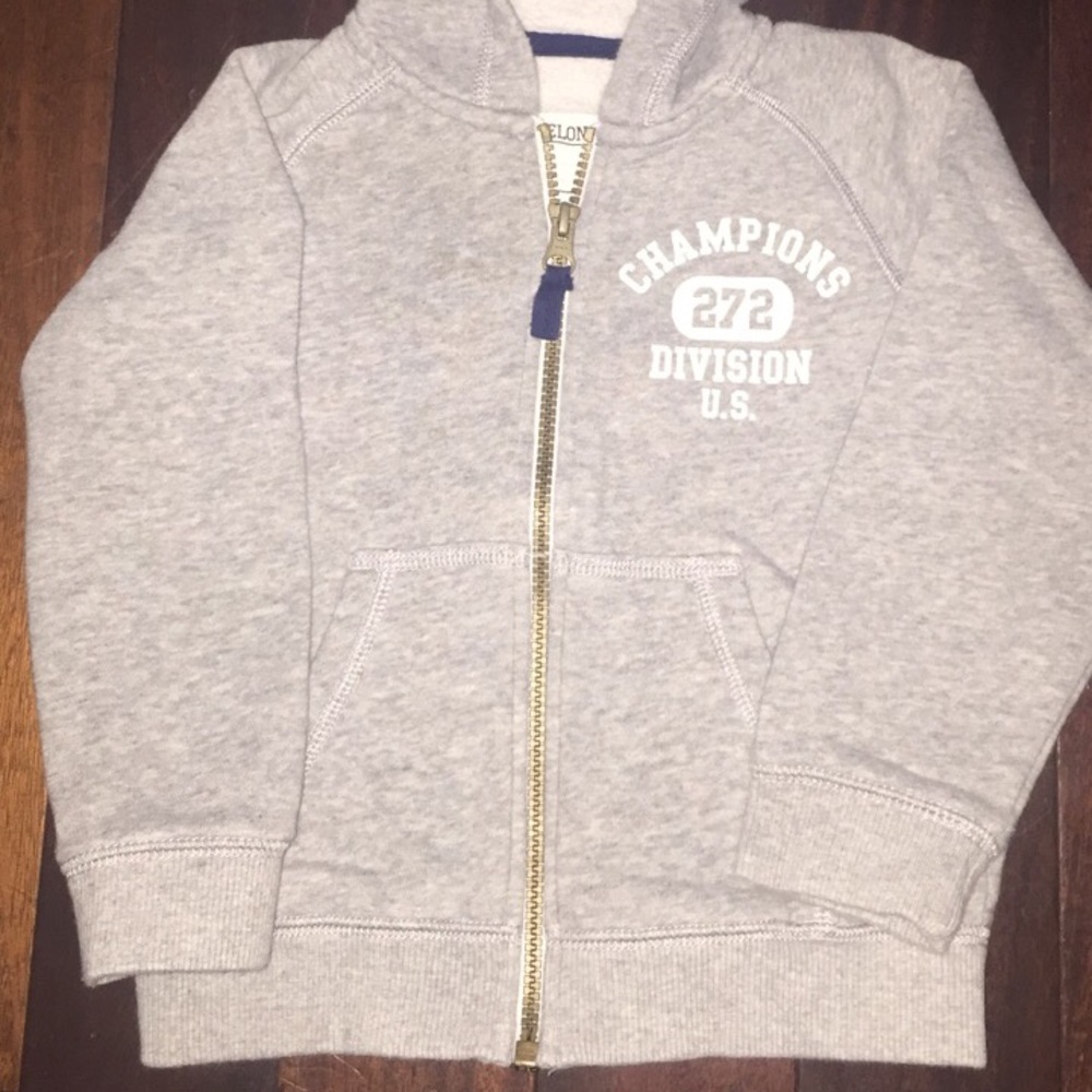 Carters 3t grey hoodie