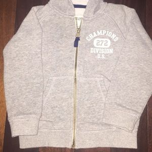 Carters 3t grey hoodie