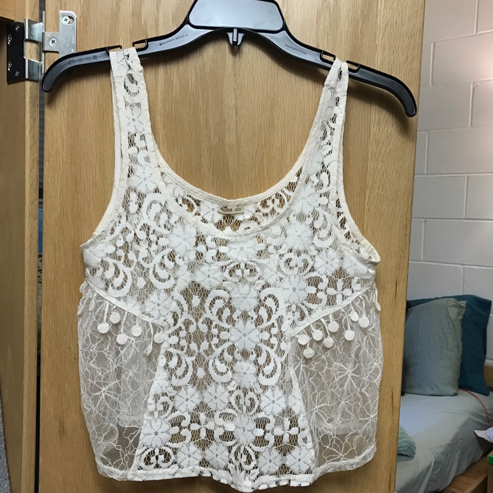 Hollister Lace Crop Top