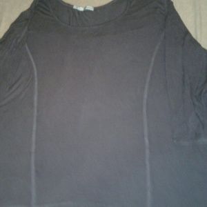 Maurice's XL distorted grey tunic