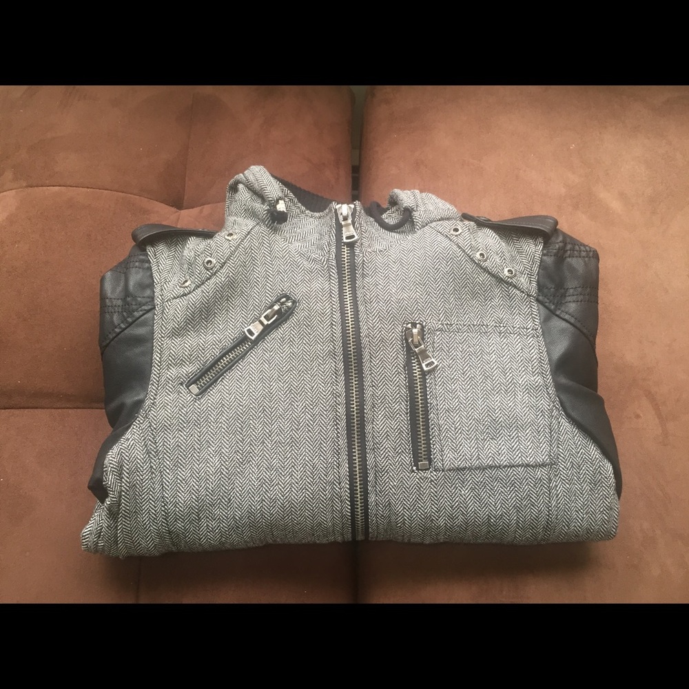 Xios Men Leather Jacket