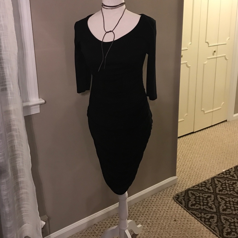 Aqua body con cocktail dress