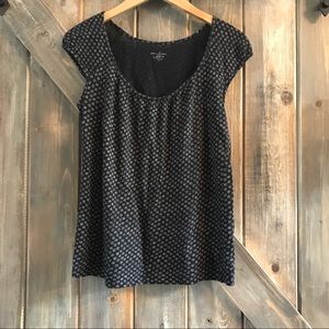 🌿NEW🌿 LOFT - Navy Linen Tee