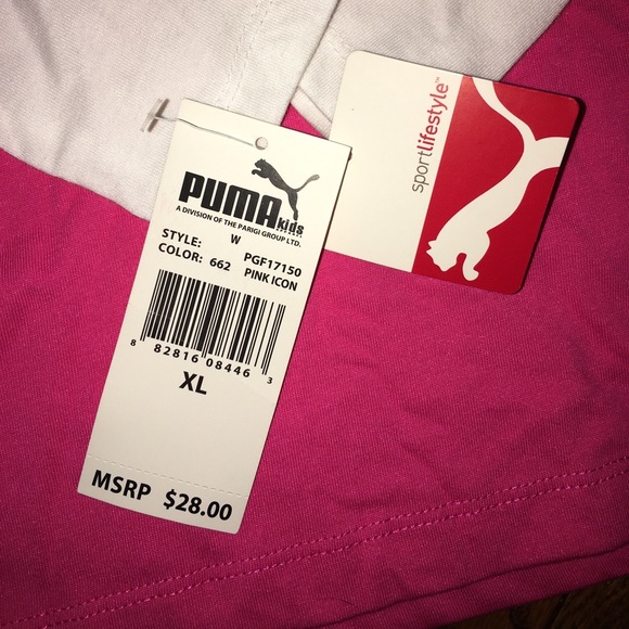 NWT Girl's PUMA Long Sleeve Shirt - Picture 3 of 4