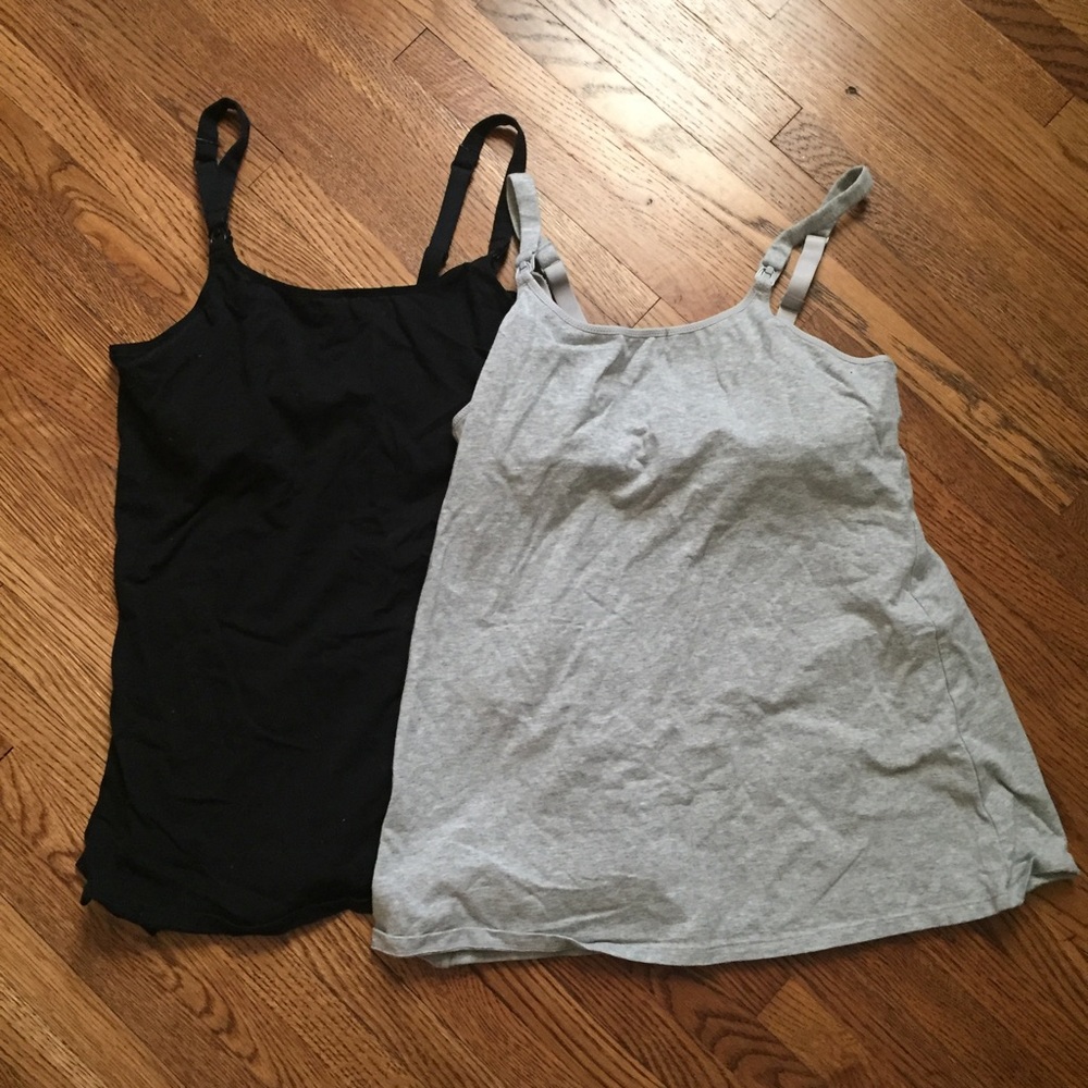 Two Nursing Tanks