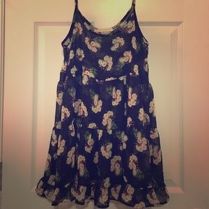 🎉3 for $15🎉 Black Floral Chiffon Dress