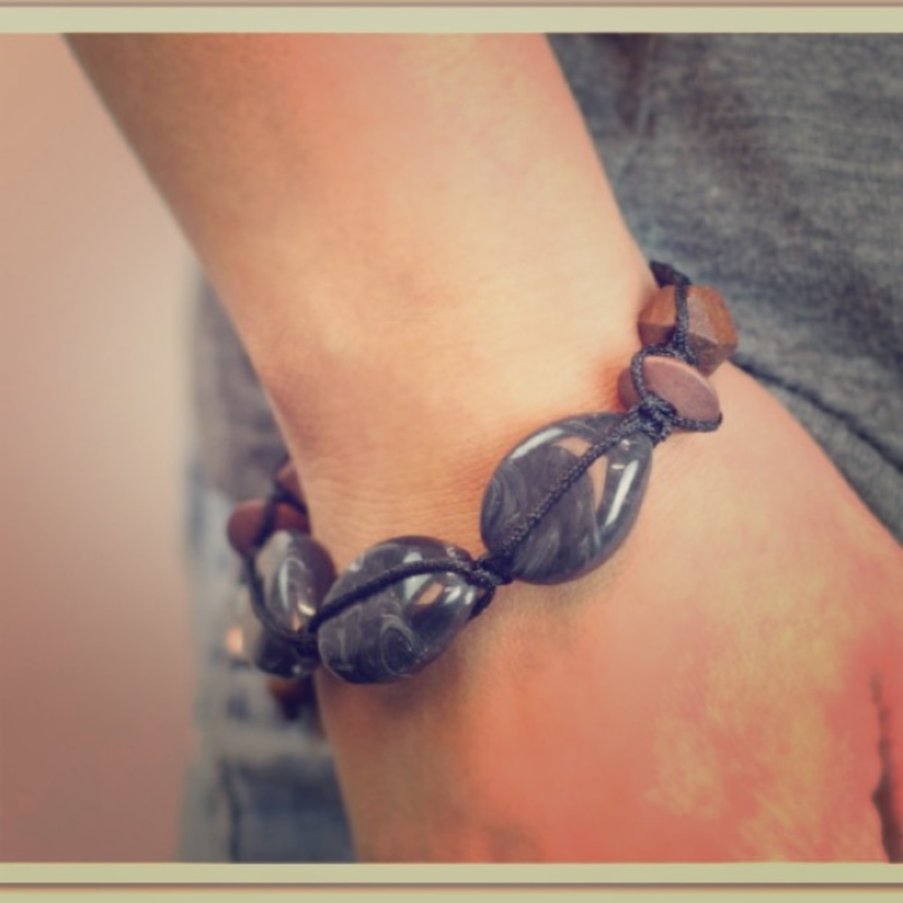 Corded bracelet