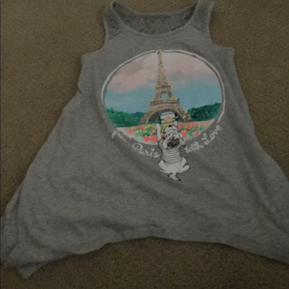 Tank top w/ lace