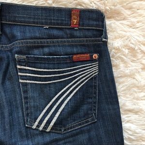 ✨👖 7FAM Dojo jeans 👖✨ White Sevens