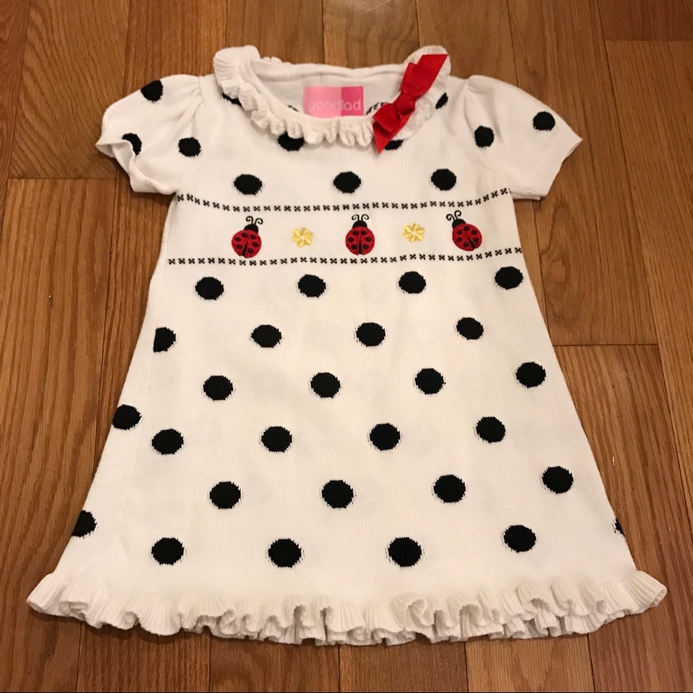 Good Lad Ladybug Sweater Dress 2T