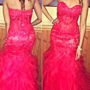 Mermaid prom dress