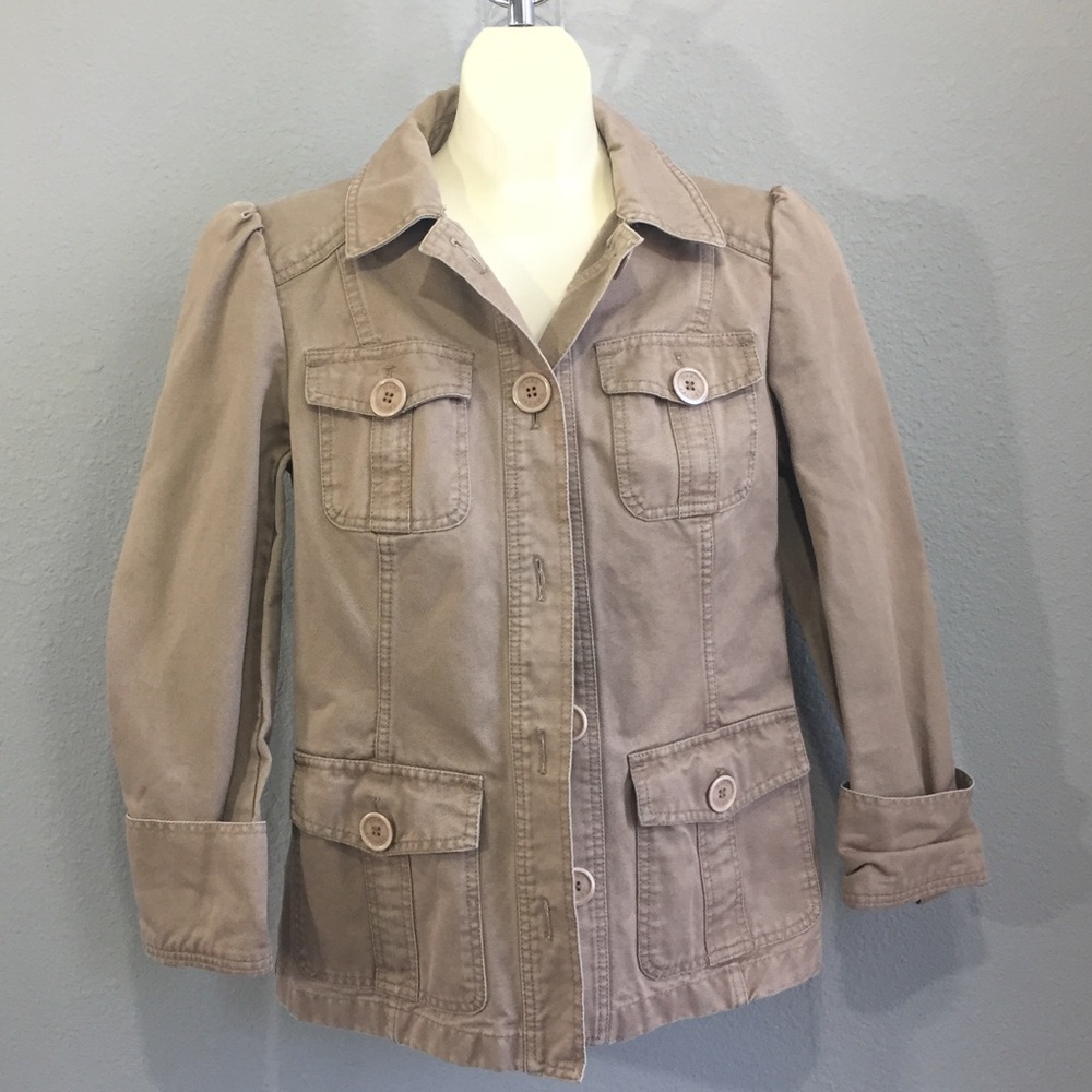 Marc Jacobs beige cargo jackets