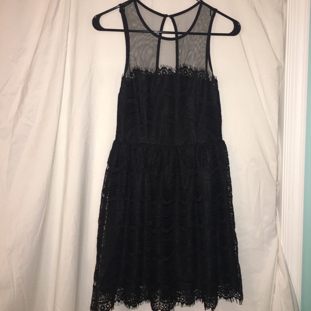 Short black dress